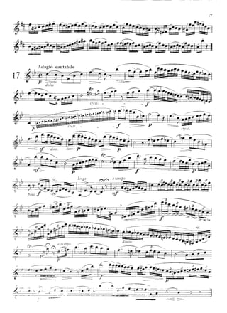 Rose 32 studies for clarinet