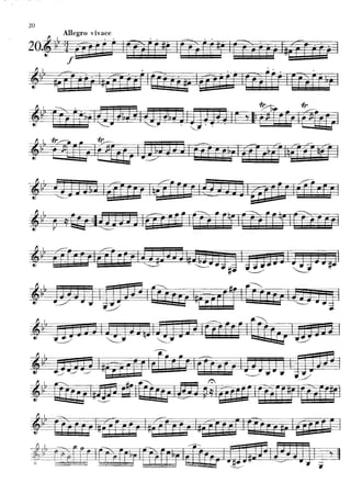 Rose 32 studies for clarinet