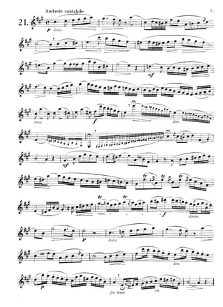 Rose 32 studies for clarinet