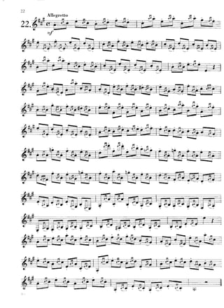 Rose 32 studies for clarinet