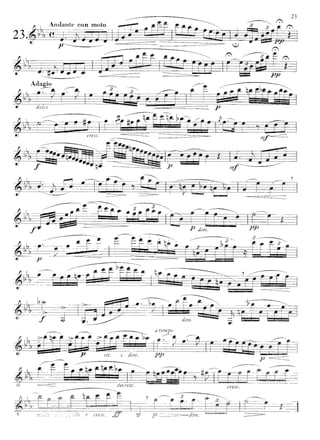 Rose 32 studies for clarinet