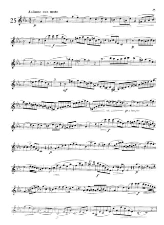 Rose 32 studies for clarinet