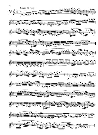 Rose 32 studies for clarinet