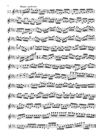 Rose 32 studies for clarinet