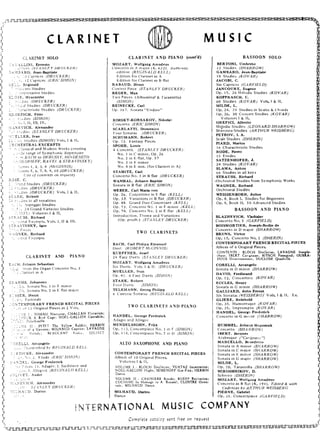 Rose 32 studies for clarinet