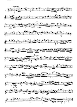 Rose 32 studies for clarinet