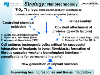 Nanoscale Properties of Biocompatible materials | PPT