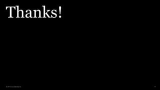 © 2013 co:collective llc
Thanks!
17
 