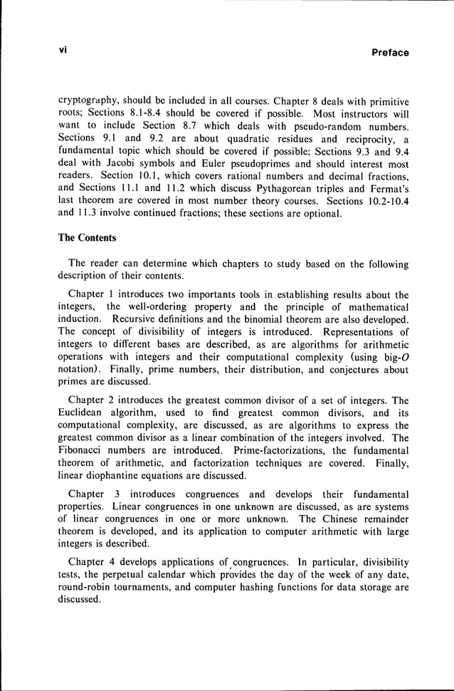 ELEMENTARY NUMBER THEORY ROSEN visual data 6