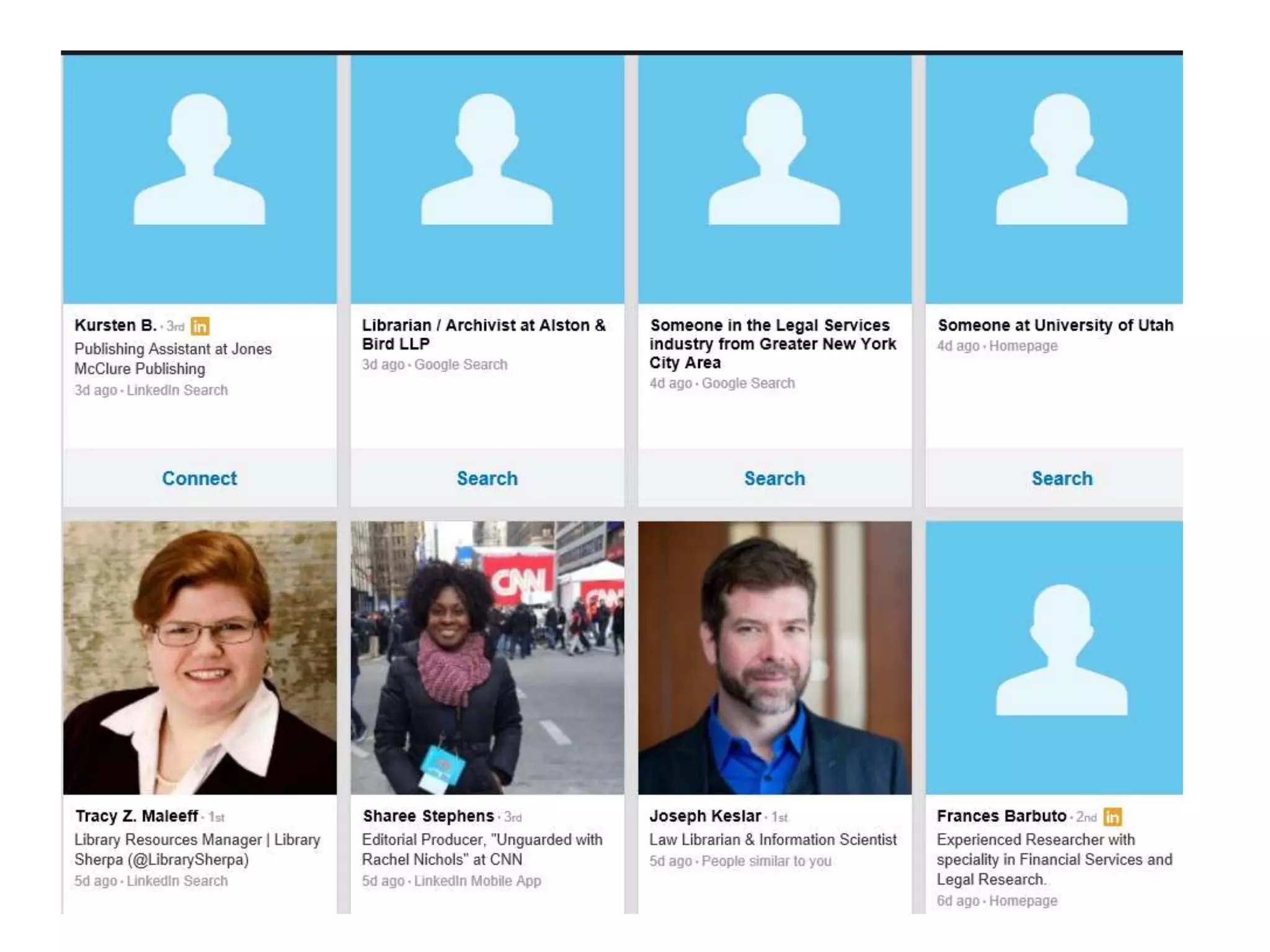 Know who is looking at you
 