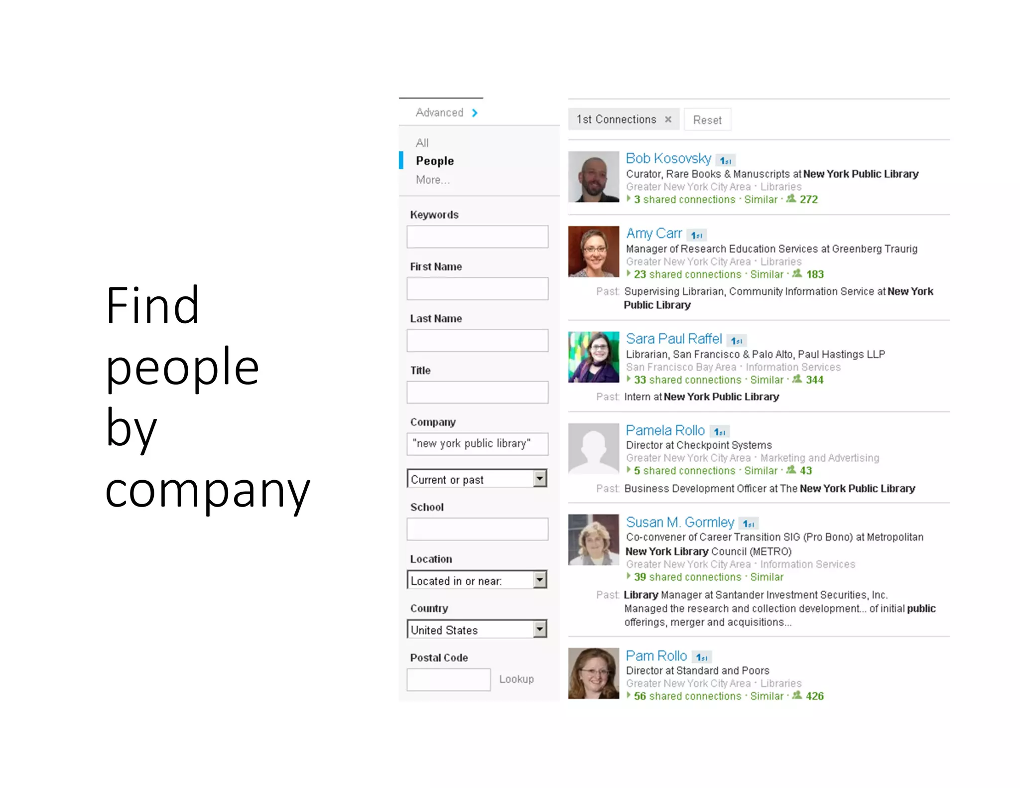 Find
people
by
company
 