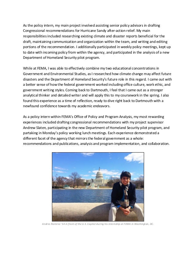internship profile
