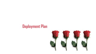 Deployment Plan
 