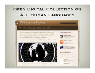 Rosetta Special Collection 
  In the Internet Archive
 