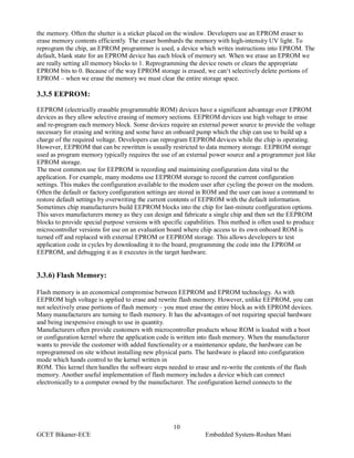 Training Report on Embedded System | PDF