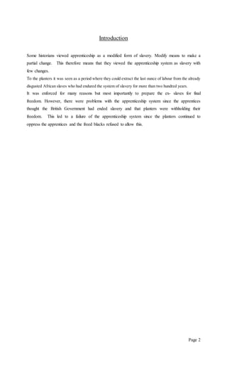 THE APPRENTICESHIP SYSTEM | PDF