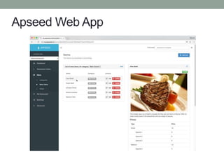Apseed Web App
 