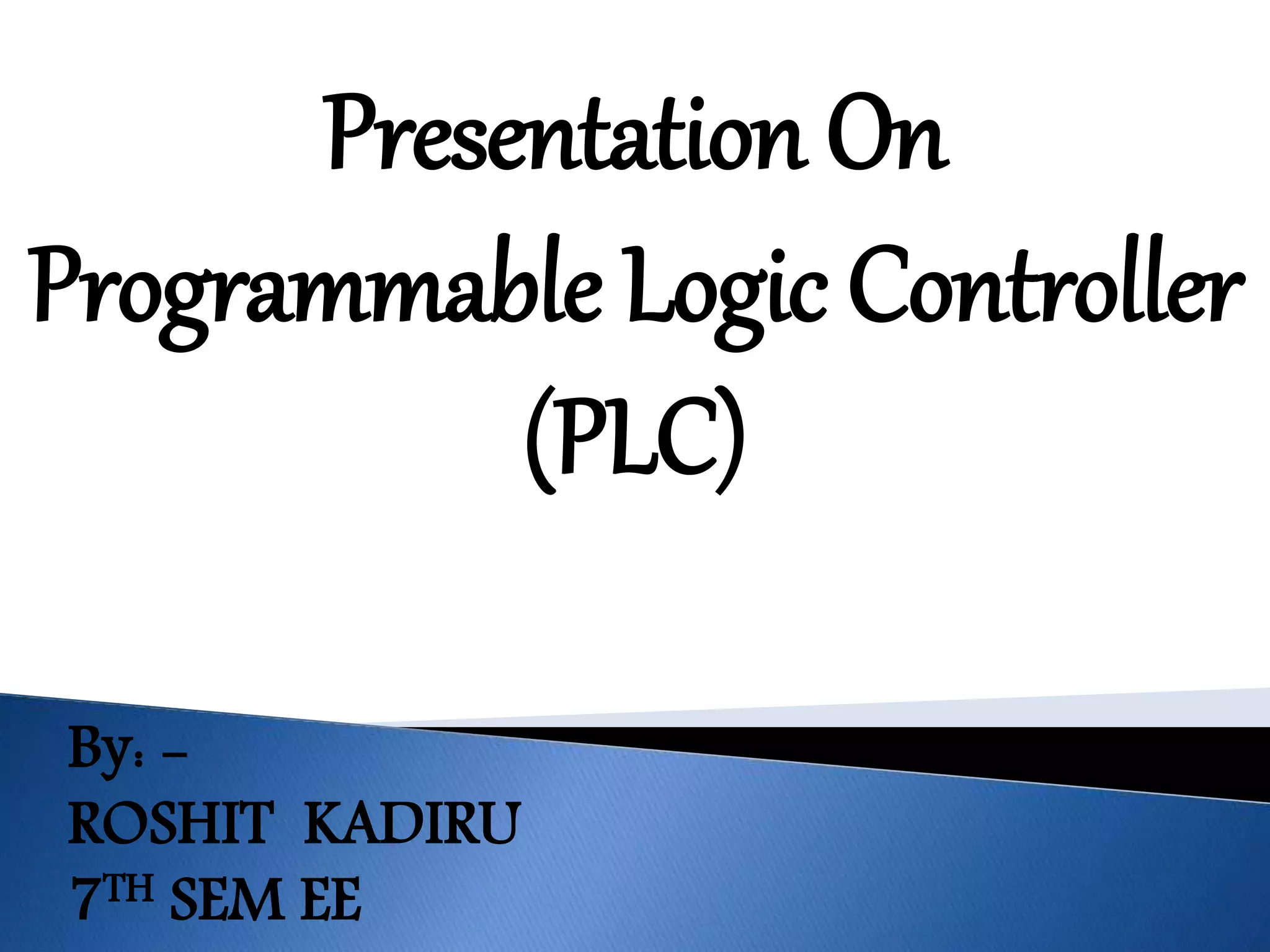 Plc example presentation | PPT