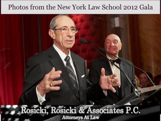 Photos from the New York Law School 2012 Gala
 