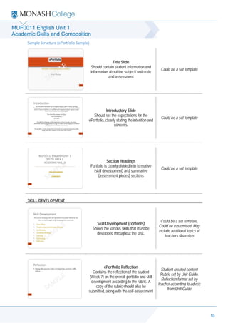 Creating an eportfolio using Microsoft Powerpoint - Rosie Mackay | PDF