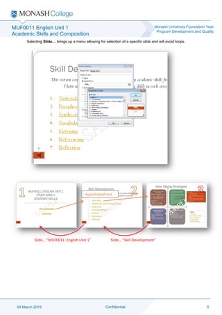 Creating an eportfolio using Microsoft Powerpoint - Rosie Mackay | PDF