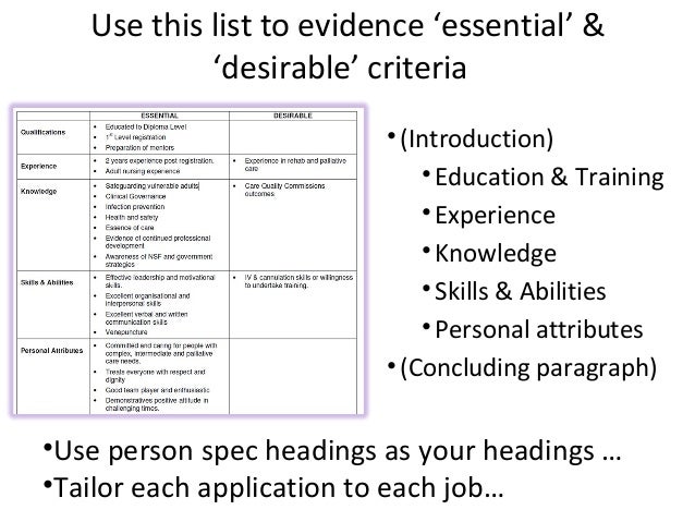 list of personal attributes