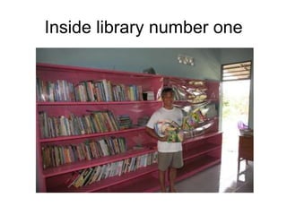 Inside library number one
