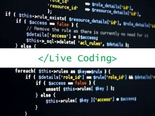 </Live Coding>
 