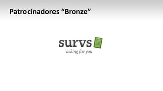 Patrocinadores “Bronze” 
 