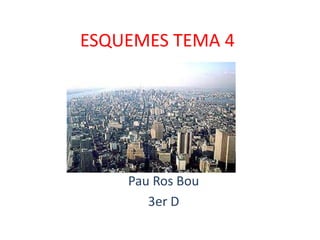 ESQUEMES TEMA 4

Pau Ros Bou
3er D

 