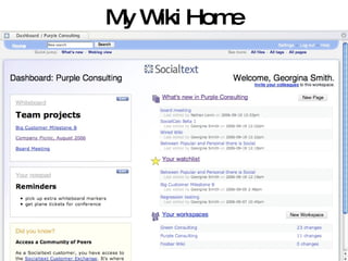 My Wiki Home 