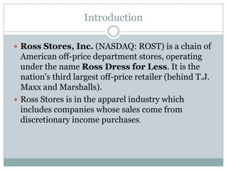 ross stores headquarters