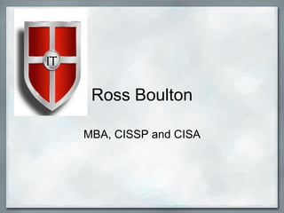 Ross Boulton | PPT