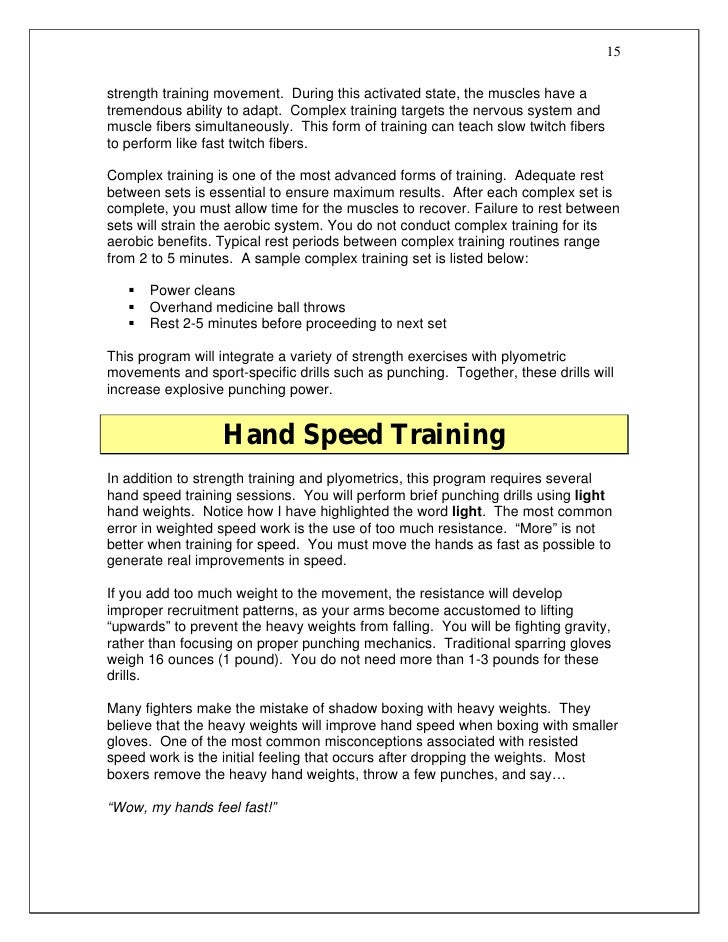 ross boxing punching with power proper punching form