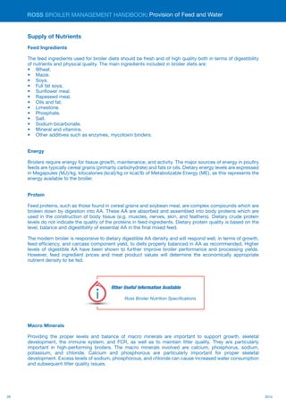 Ross broiler handbook | PDF