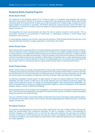Ross Brooding Ross broiler handbook | PDF