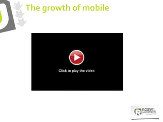 The growth of mobile
 