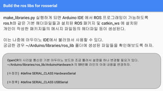 ROS SERIAL and OpenCR | PDF