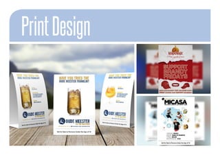 Print Design 
 