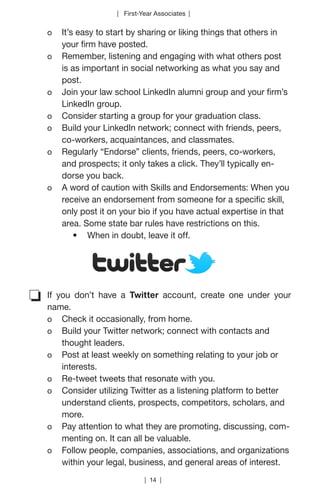Ross Fishman's “The Ultimate Law Firm Associate’s Marketing Checklist ...