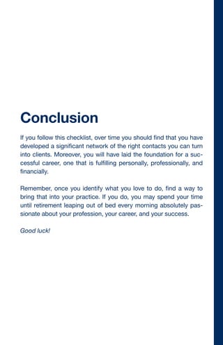 Ross Fishman's “The Ultimate Law Firm Associate’s Marketing Checklist ...