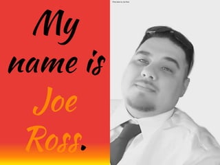 Photo taken by Joe Ross.
 