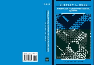 Ross, s.l. introduction to ordinary differential equations (4th ed wiley 1989)