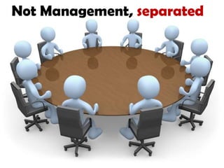 Not Management, separated
 