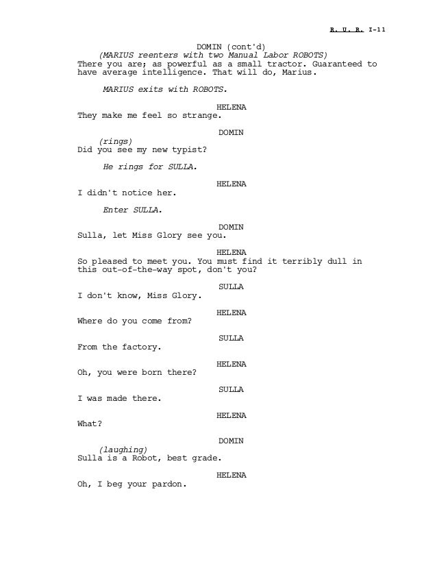 Rossum Universal Robots rossum universal robots