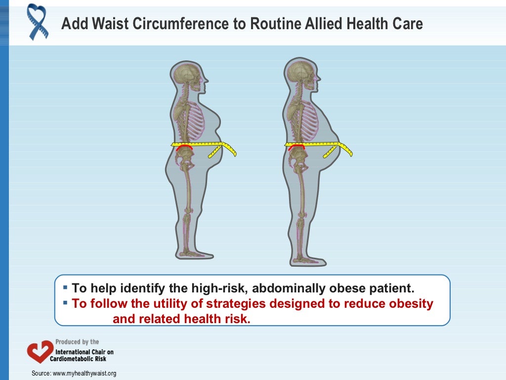 Add waist circumference to routine