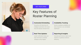 Roster Planning Software | Smart Staff Scheduling | PDF