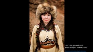 Uma rapariga de Oroqen
Alihe, Mongólia Interior, China
© Alexander Khimushin / The World In Faces
 