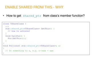 C++11 smart pointer | PDF