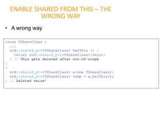 C++11 smart pointer | PDF